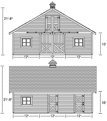 Barn Plans Stable Designs Building Plans For Horse Housing